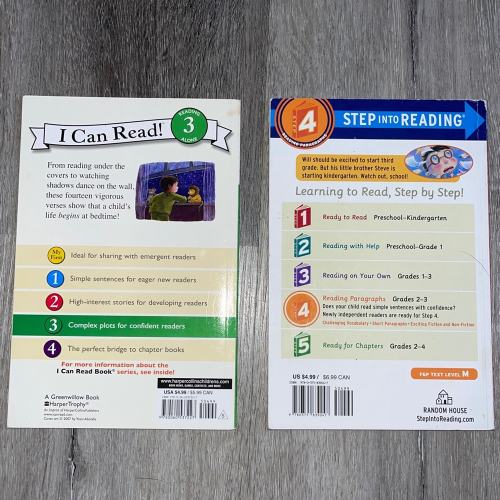 🏷️ Kids HarperTrophy & Random House Reading Books One Size Multicolor - Picture 2 of 2